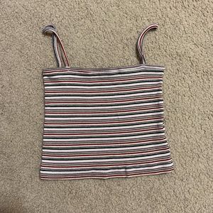 Brandy Melville square-neck crop top